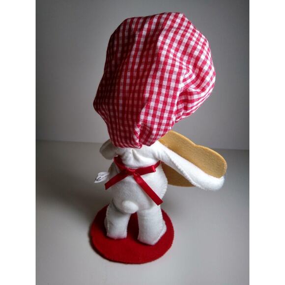 ANNALEE Be Mine Love Heart Valentines Dressed White Chef Cook Bear Doll 9" - Picture 5 of 6